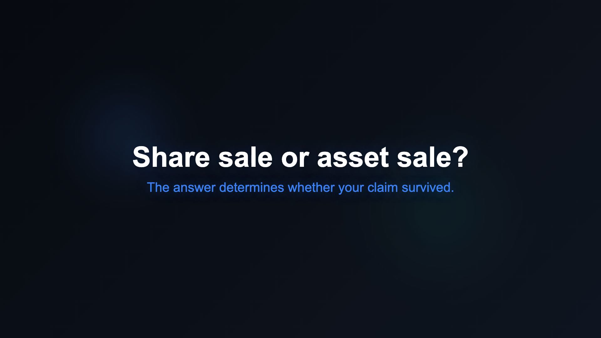 Debtor Sold the Company and Still Owes You Money: Cross-Border